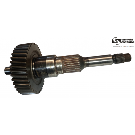 Eje rueda trasero Piaggio X8 400