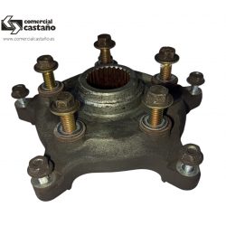 Soporte disco freno trasero Piaggio X8 400