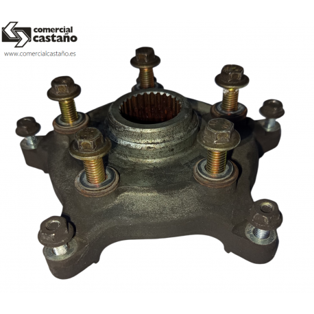 Soporte disco freno trasero Piaggio X8 400