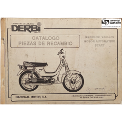 Despiece Derbi Variant motor automático Start