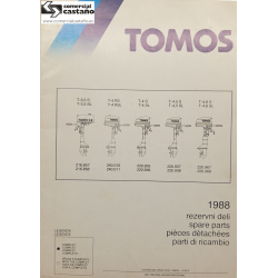 Despiece Tomos T 3.5 - T 4 - T 4,5 - T 4,8