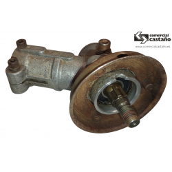 Cabezal desbrozadora Ø tubo 28mm, eje 9 estrías