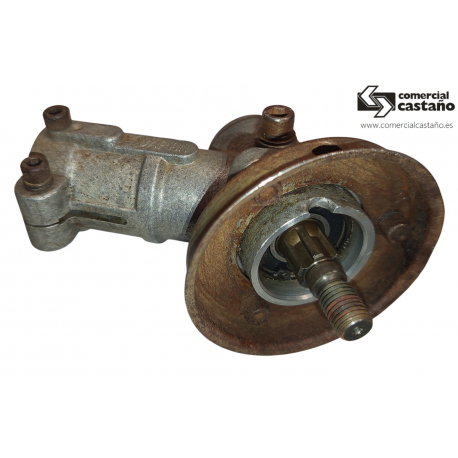 Cabezal desbrozadora Ø tubo 28mm, eje 9 estrías